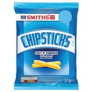 WALKERS SMITHS CHIPSTICKS SALT & VINEGAR 37G (BEST BEFORE 16 AUGUST 2025)