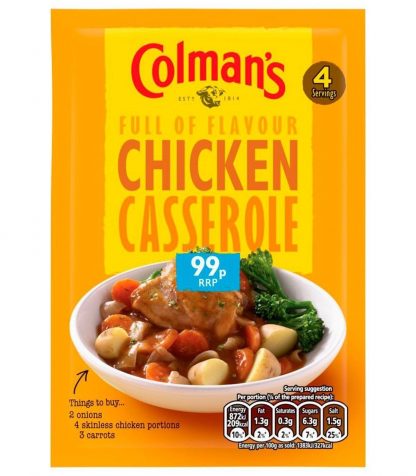 COLMANS MIX CHICKEN CASSEROLE 40G (BEST BEFORE END SEPTEMBER 2025)