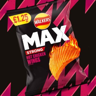 WALKERS MAX STRONG HOT CHICKEN WING 70G (BEST BEFORE 22 NOVEMBER 2025)