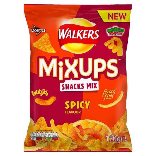 WALKERS SNACKS MIXUPS SPICY 120G UK Emporium Johannesburg