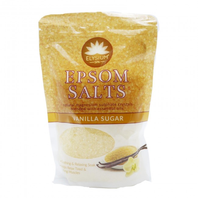 ELYSIUM SPA EPSOM SALTS VANILLA SUGAR 450G UK Emporium Johannesburg