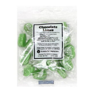 BUMPER BAG CHOCOLATE LIMES 140G (BEST BEFORE END JUNE 2027)