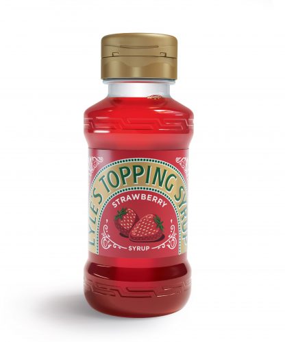 LYLES SQUEEZY TOPPING SYRUP STRAWBERRY 325G