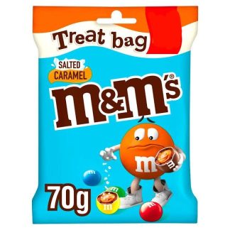 M&Ms SALTED CARAMEL TREAT BAG 70G (BEST BEFORE 27 MARCH 2026)