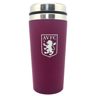 ASTON VILLA HANDLESS ALUMINIUM TRAVEL MUG