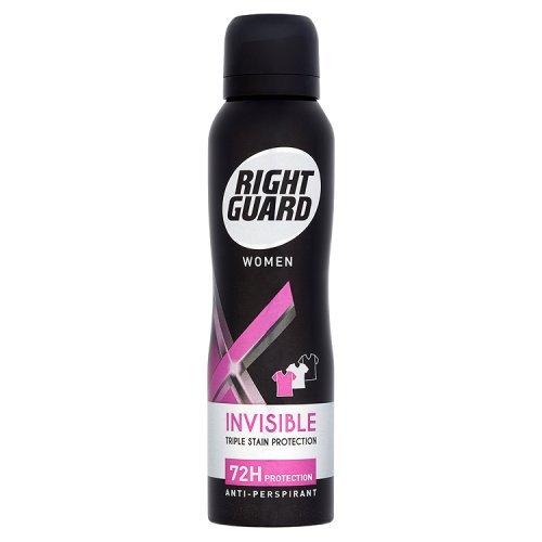 RIGHT GUARD XTREME WOMEN ANTIPERSPIRANT DEODORANT INVISIBLE 150ML UK