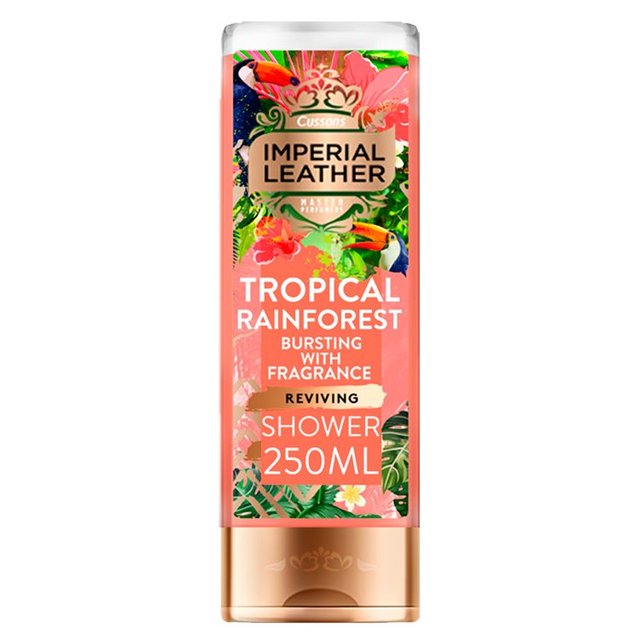IMPERIAL LEATHER SHOWER GEL REVIVING TROPICAL RAINFOREST AND EXOTIC