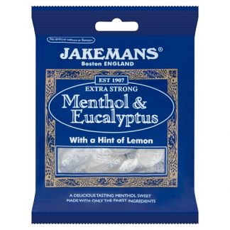 JAKEMANS MENTHOL AND EUCALYPTUS WITH A HINT OF LEMON 73G (BEST BEFORE END NOVEMBER 2026)