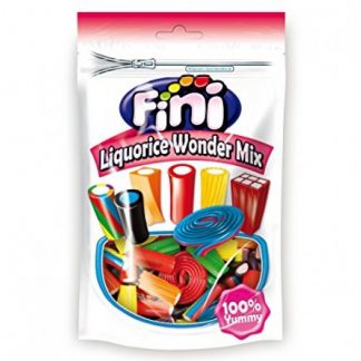 FINI LIQUORICE WONDER MIX POUCH 150G (BEST BEFORE END APRIL 2025)