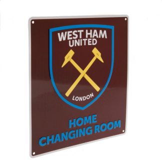 WEST HAM HOME CHANGING ROOM SIGN