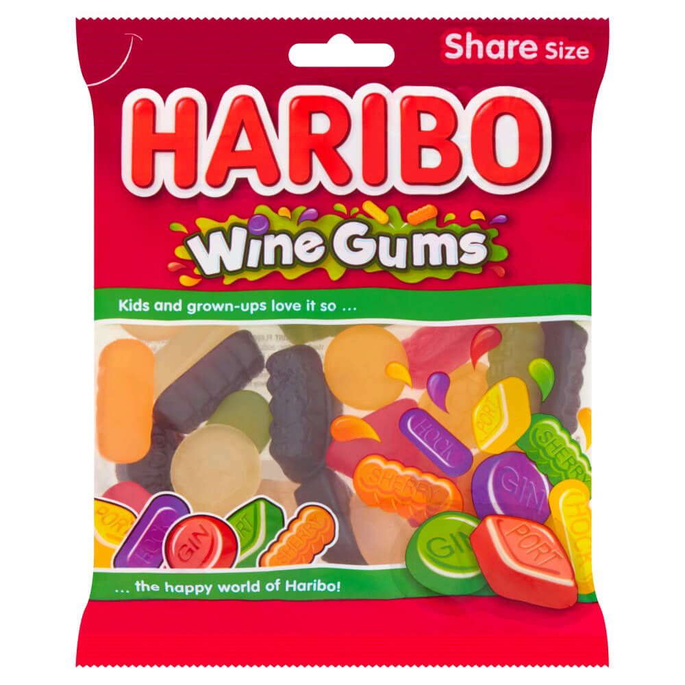 HARIBO WINE GUMS 160G UK Emporium Johannesburg