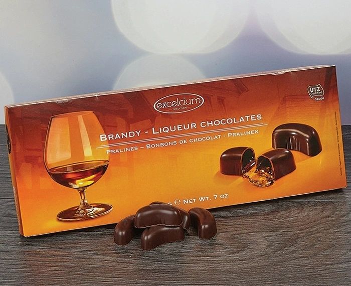 EXCELCIUM BRANDY LIQUEUR CHOCOLATES 200G UK Emporium Johannesburg