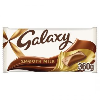 GALAXY SMOOTH MILK CHOCOLATE GIANT GIFTING SLAB 360G (BEST BEFORE 5 APRIL 2026)