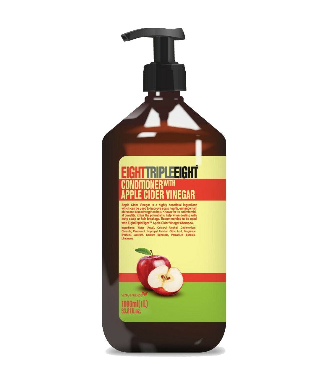 EIGHT TRIPLE EIGHT CONDITIONER APPLE CIDER VINEGAR 1 LITRE UK