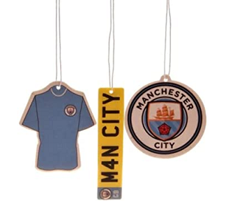 MANCHESTER CITY 3 PACK AIR FRESHENER