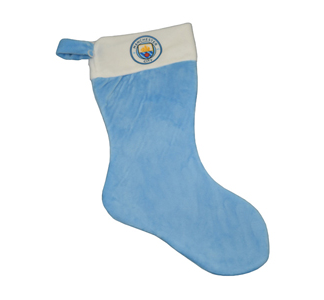 MANCHESTER CITY CHRISTMAS CREST STOCKING