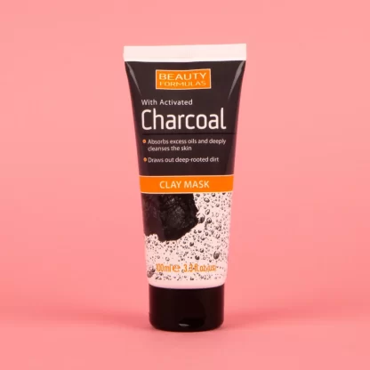 BEAUTY FORMULAS CLAY MASK CHARCOAL 100ML