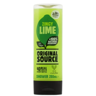 ORIGINAL SOURCE SHOWER GEL ZINGY LIME 250ML