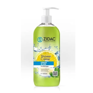 ZIDAC SHOWER CREME LEMON AND LIME 500ML