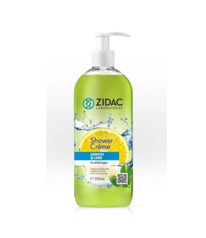 ZIDAC SHOWER CREME LEMON AND LIME 500ML