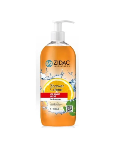 ZIDAC SHOWER CREME ORANGE AND FIG 500ML