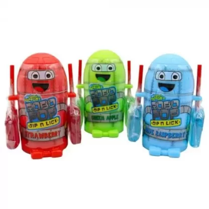 CRAZY CANDY FACTORY ROBO POP DIP N LICK 40G (BEST BEFORE DATE: END JAN 2025)
