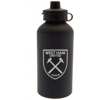 WEST HAM CREST MATT ALUMINIUM WATER BOTTLE 500ML