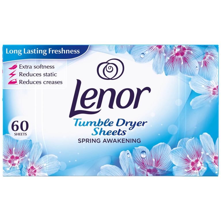 LENOR TUMBLE DRYER SHEETS SPRING AWAKENING 60 SHEETS UK Emporium