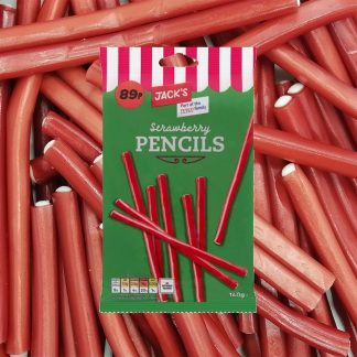 JACKS STRAWBERRY PENCILS 140G