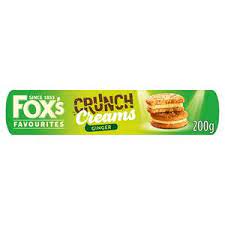 FOXS GINGER CRUNCH CREAMS 200G (BEST BEFORE 21 FEBRUARY 2026)