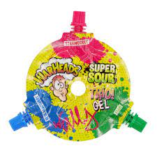 WARHEADS SUPER SOUR TRIO GEL WHEEL 51G (BEST BEFORE 5 JUNE 2025)