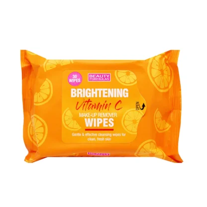 BEAUTY FORMULAS VITAMIN C FACIAL WIPES 30S