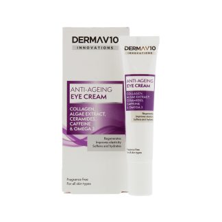 DERMA V10 ANTI AGEING EYE CREAM 15ML