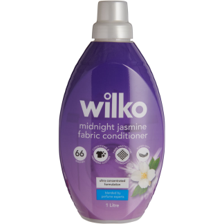 WILKO FABRIC CONDITIONER MIDNIGHT JASMINE 66 WASHES 1 LITRE