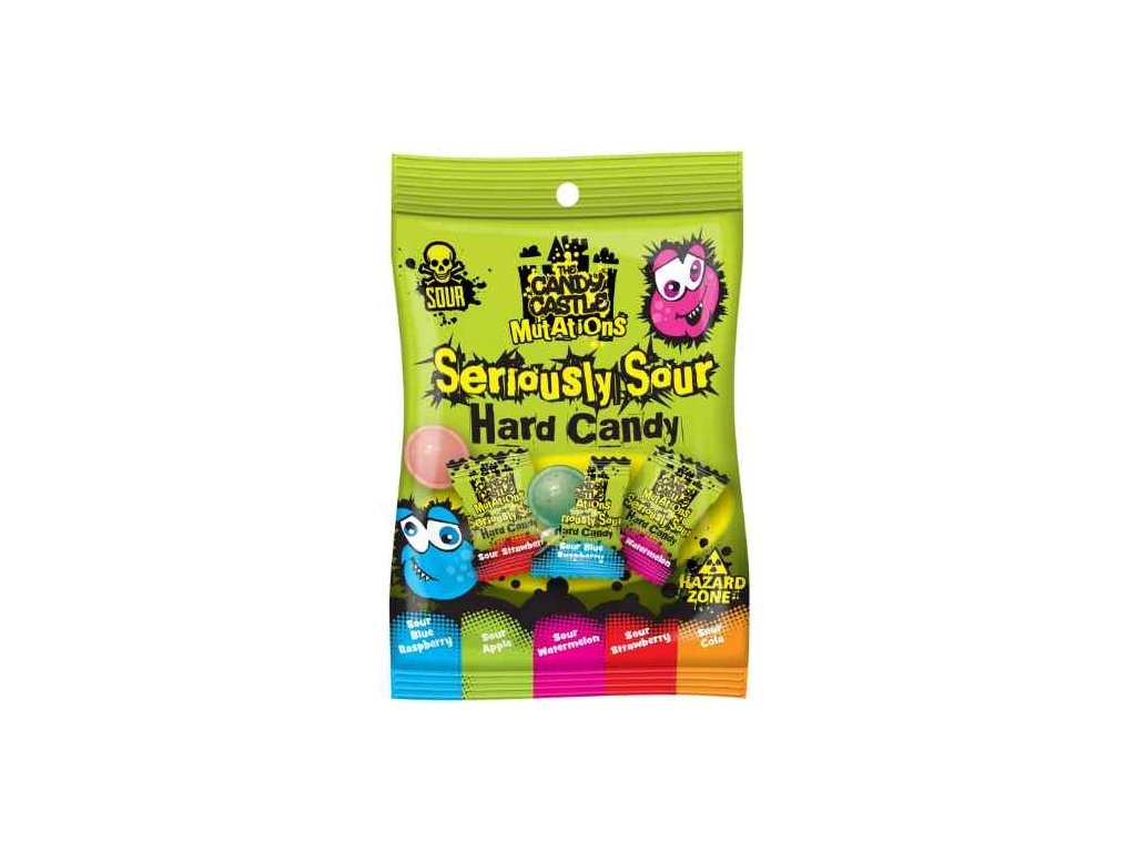 CANDY CASTLE MUTATIONS SOUR HARD CANDY 56G (BEST BEFORE END JULY 2025)