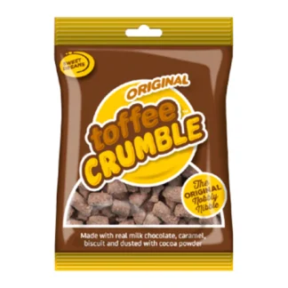 SWEET DREAMS TOFFEE CRUMBLE CHOCOLATE NIBBLES 150G (BEST BEFORE END MAY 2025)