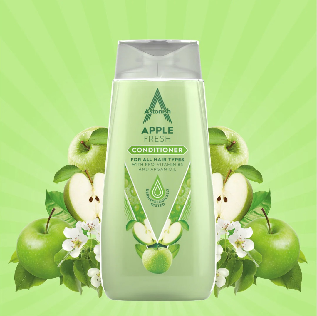 ASTONISH HAIR CONDITIONER APPLE FRESH 375ML
