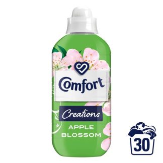 COMFORT FABRIC CONDITIONER APPLE BLOSSOM 30 WASHES 900ML