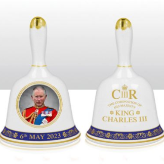 KING CHARLES III CORONATION CERAMIC BELL
