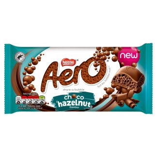 NESTLE AERO HAZELNUT BLOCK 90G (BEST BEFORE END FEBRUARY 2026)