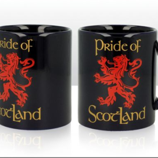 PRIDE OF SCOTLAND MUG WITH BLUE GLAZE