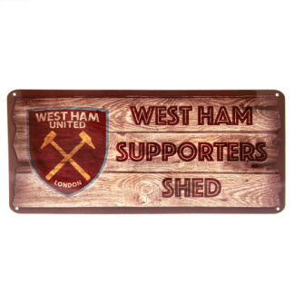 WEST HAM SHED SIGN