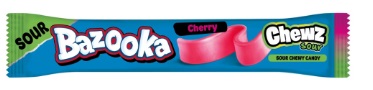 BAZOOKA SOUR CHEWZ CHERRY CHEW BAR 14G (BEST BEFORE 26 MAY 2025)