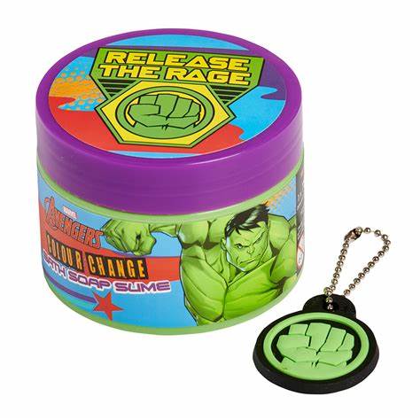 AVENGERS HULK SMASH BATH SOAP SLIME 75ML