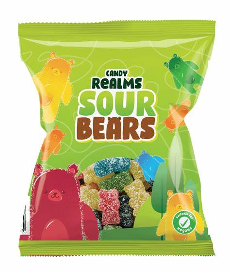 CANDY REALMS SOUR BEARS 170G