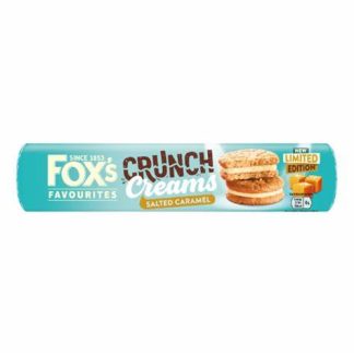 FOXS SALTED CARAMEL CRUNCH CREAMS 200G (BEST BEFORE 29 NOVEMBER 2025)