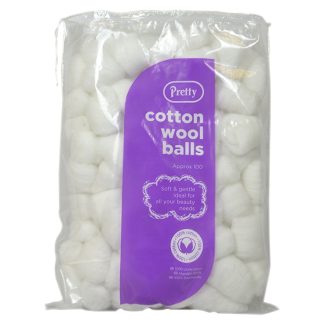 PRETTY COTTON WOOL BALLS 100S