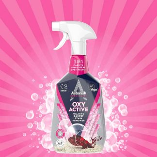 ASTONISH OXY ACTIVE FOAMING CARPET STAIN REMOVER 750ML