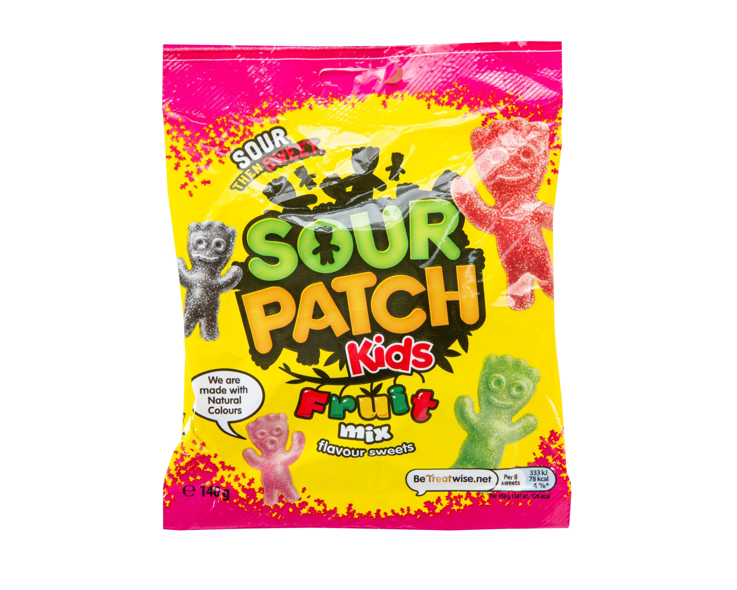 BASSETTS SOUR PATCH KIDS FRUIT MIX 140G (BEST BEFORE END JUNE 2025)