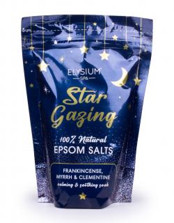 ELYSIUM SPA BATH SALTS - STAR GAZING CALMING AND SOOTHING 450G